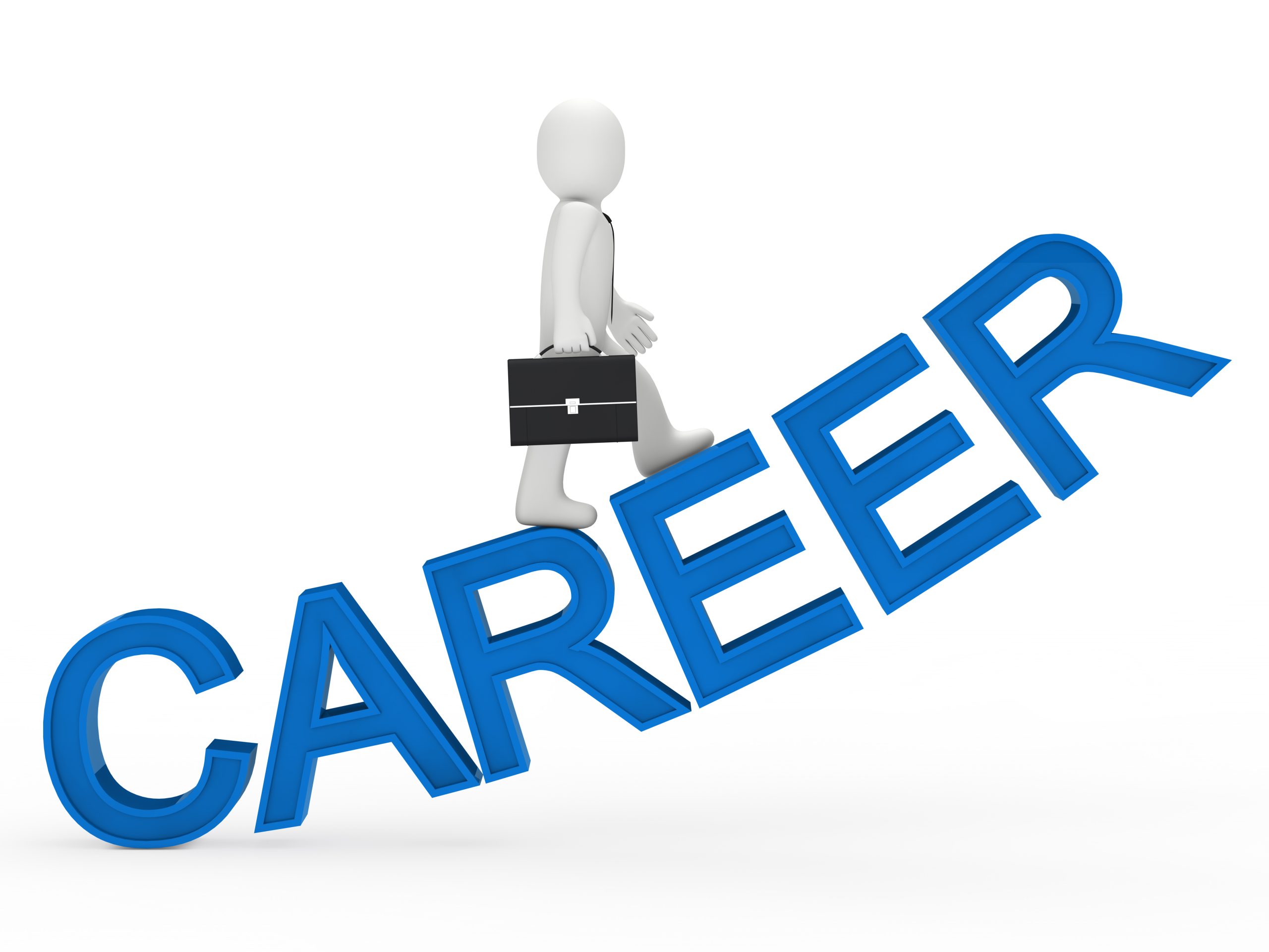 3d business man up career